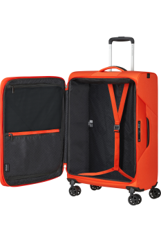 LITEBEAM Trolley mit 4 Rollen erweiterbar 66 cm