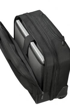 AT WORK Laptoptasche mit Rollen 15.6"