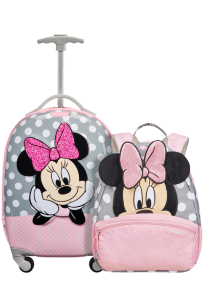 MINNIE GLITTER 4 (Spinner 46cm + Backpack S)